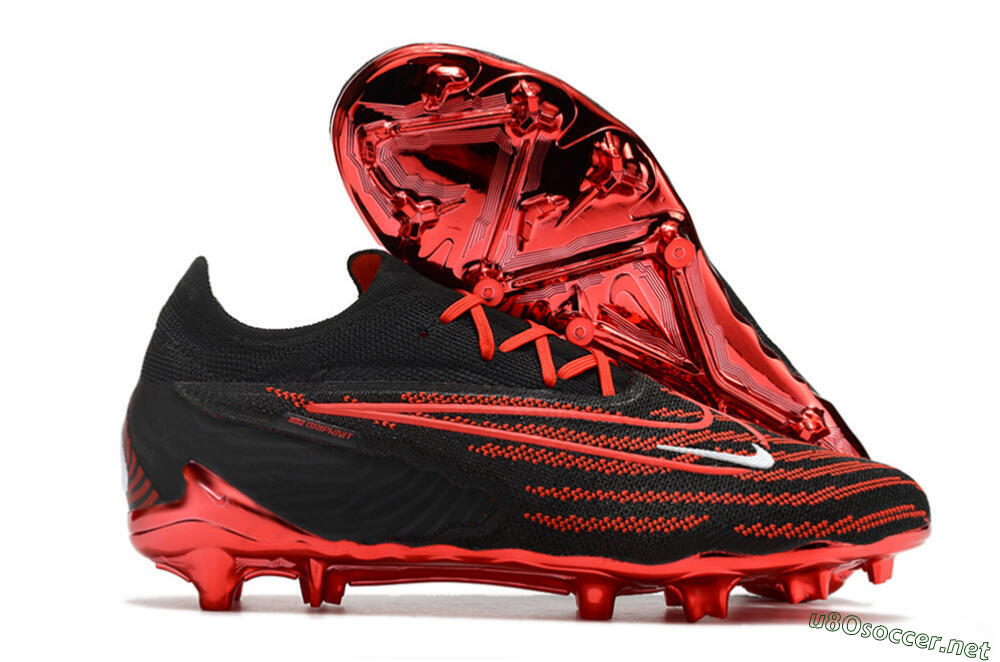 Men's Nike Phantom GX Elite FG Football Boots - Black/White 2