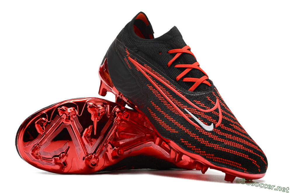 Men's Nike Phantom GX Elite FG Football Boots - Black/White 3
