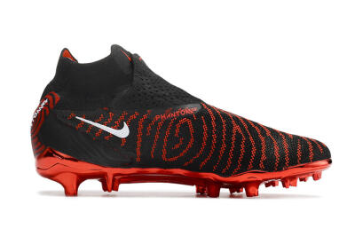 Men's Nike Phantom GX Elite DF FG Football Boots - Black/Red
