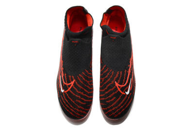 Men's Nike Phantom GX Elite DF FG Football Boots - Black/Red
