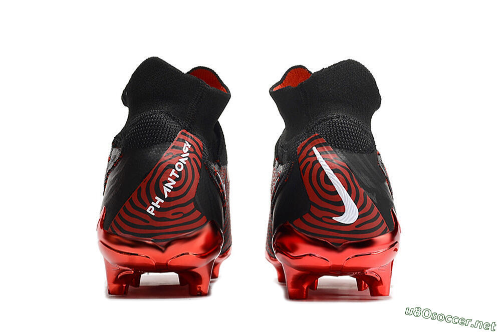 Men's Nike Phantom GX Elite DF FG Football Boots - Black/Red 6