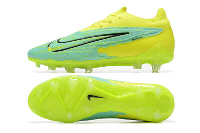 Men's Nike Phantom GX Elite FG Football Boots - Green/Blue/Black