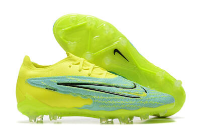 Men's Nike Phantom GX Elite FG Football Boots - Green/Blue/Black