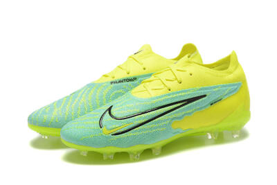 Men's Nike Phantom GX Elite FG Football Boots - Green/Blue/Black