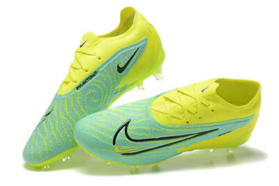Men's Nike Phantom GX Elite FG Football Boots - Green/Blue/Black