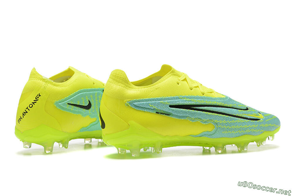 Men's Nike Phantom GX Elite FG Football Boots - Green/Blue/Black 9