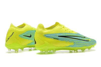 Men's Nike Phantom GX Elite FG Football Boots - Green/Blue/Black