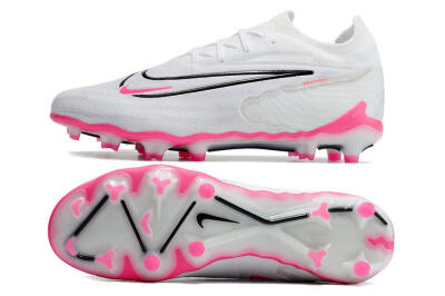 Men's Nike Phantom GX Elite FG Football Boots - White/Pink/Black