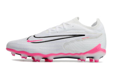 Men's Nike Phantom GX Elite FG Football Boots - White/Pink/Black