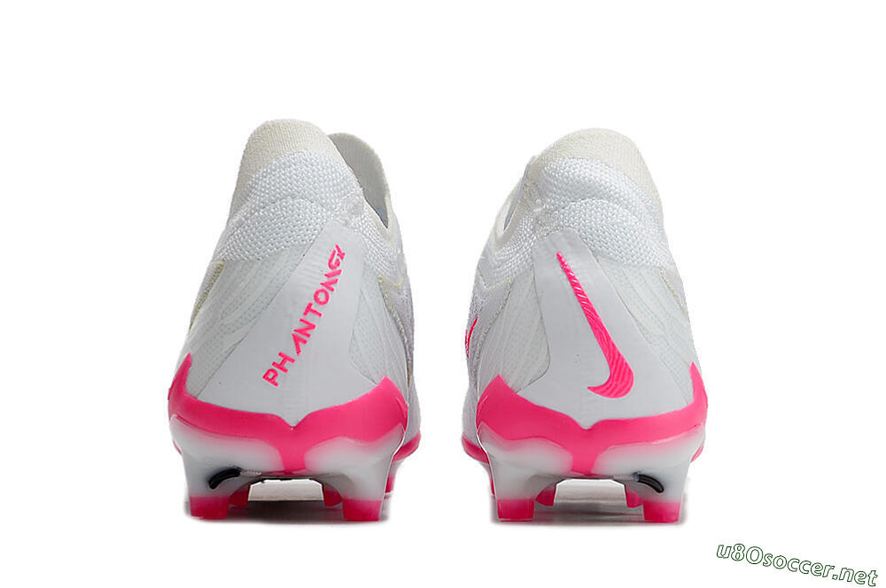 Men's Nike Phantom GX Elite FG Football Boots - White/Pink/Black 6