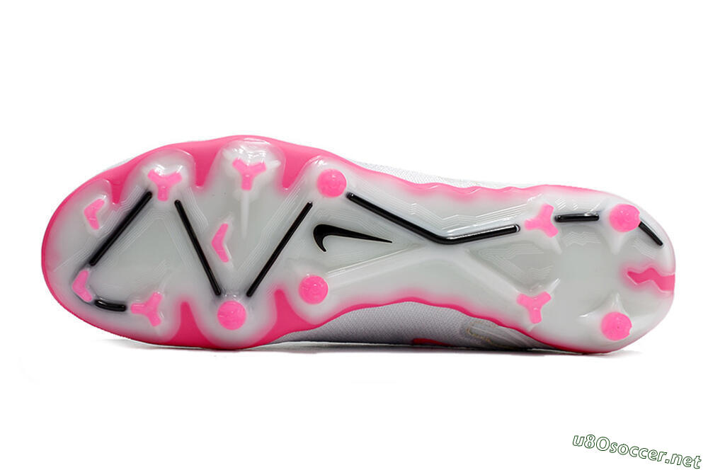 Men's Nike Phantom GX Elite FG Football Boots - White/Pink/Black 7