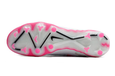 Men's Nike Phantom GX Elite FG Football Boots - White/Pink/Black