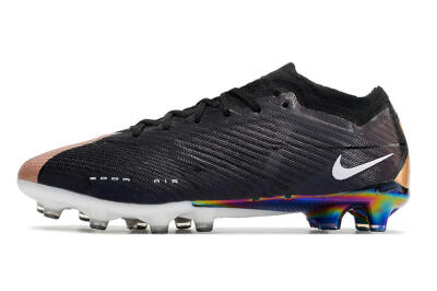 Men's Nike Air Zoom Mercurial Vapor 15 Elite AG Football Boots - Black/White/Brown