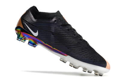 Men's Nike Air Zoom Mercurial Vapor 15 Elite AG Football Boots - Black/White/Brown