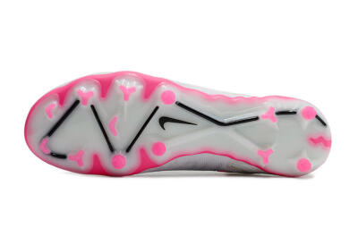 Men's Nike Phantom GX Elite DF FG Football Boots - White/Black/Pink