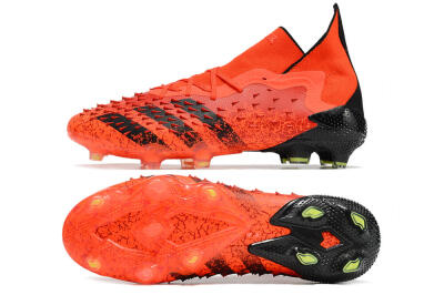 Unisex Adidas Predator Freak.1 FG Football Boots - Red/Black