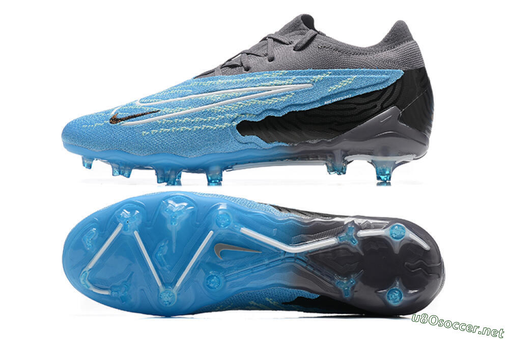 Men's Nike Phantom GX Elite FG Football Boots - Blue/Grey/White 1