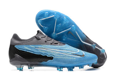 Men's Nike Phantom GX Elite FG Football Boots - Blue/Grey/White