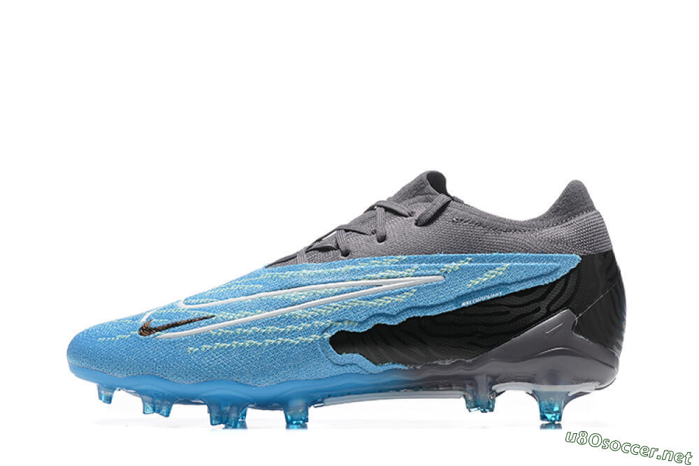 Men's Nike Phantom GX Elite FG Football Boots - Blue/Grey/White 0