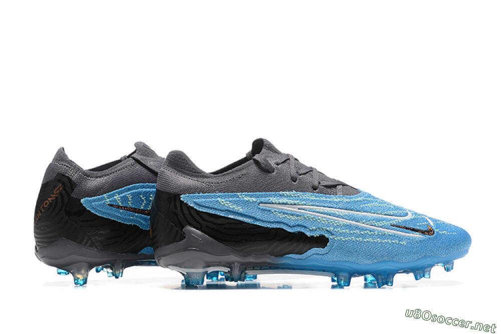 Men's Nike Phantom GX Elite FG Football Boots - Blue/Grey/White 9