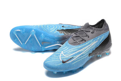 Men's Nike Phantom GX Elite FG Football Boots - Blue/Grey/White