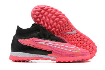 Men's Nike Phantom GX Elite DF TF Football Shoes - Red/Black/White