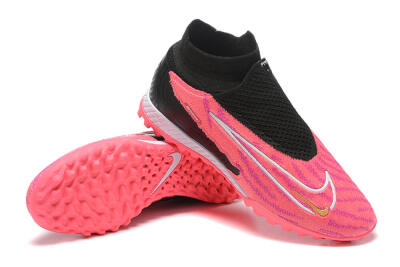 Men's Nike Phantom GX Elite DF TF Football Shoes - Red/Black/White
