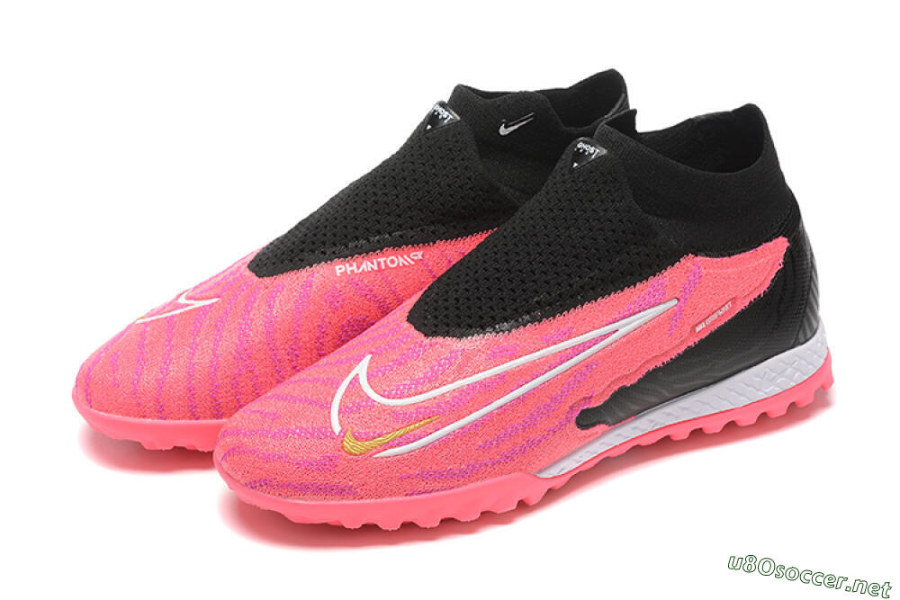 Men's Nike Phantom GX Elite DF TF Football Shoes - Red/Black/White 5