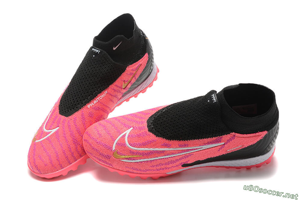 Men's Nike Phantom GX Elite DF TF Football Shoes - Red/Black/White 6