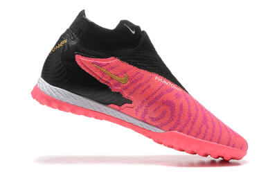 Men's Nike Phantom GX Elite DF TF Football Shoes - Red/Black/White