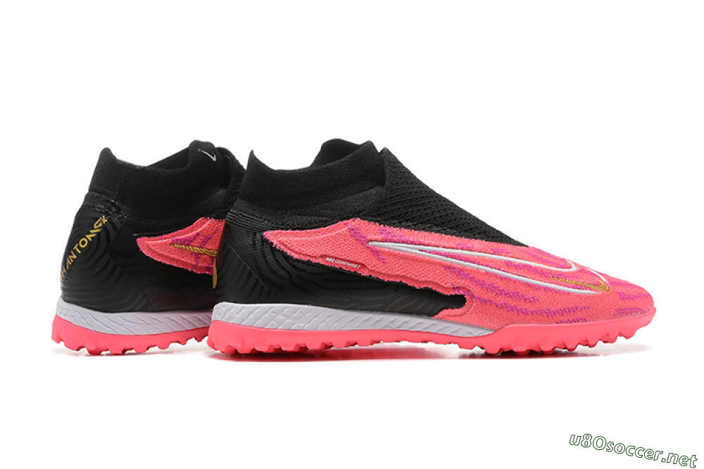 Men's Nike Phantom GX Elite DF TF Football Shoes - Red/Black/White 9