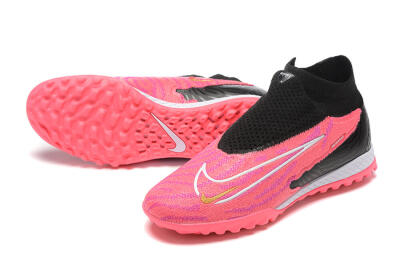 Men's Nike Phantom GX Elite DF TF Football Shoes - Red/Black/White