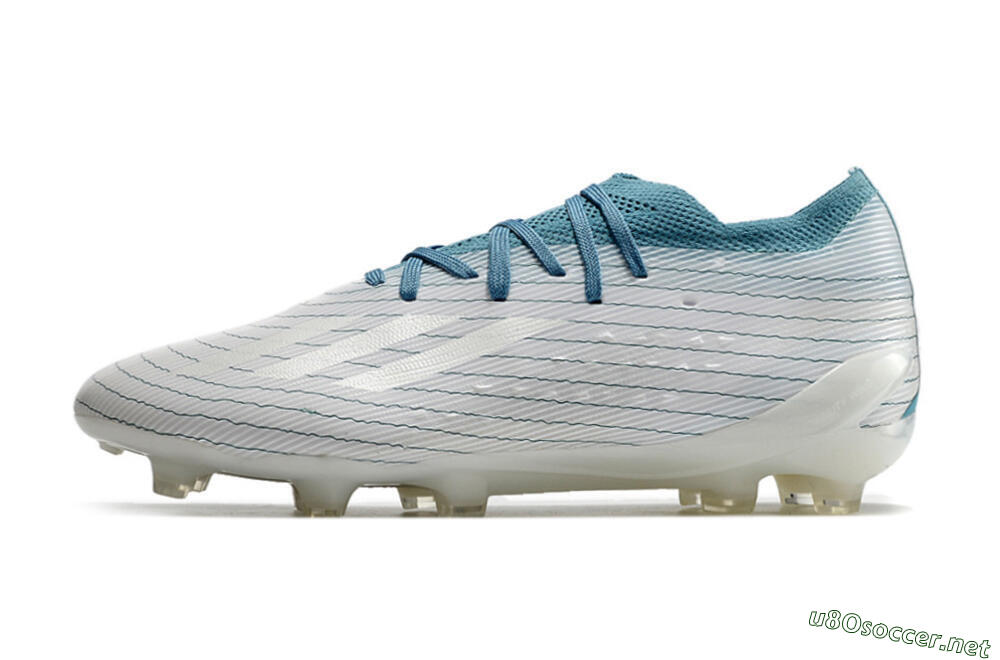 Men's Adidas X Speedportal.1 2022 World Cup FG Football Boots - White/Blue 0