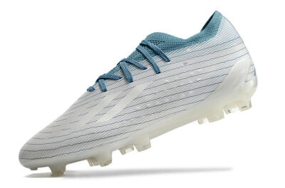 Men's Adidas X Speedportal.1 2022 World Cup FG Football Boots - White/Blue