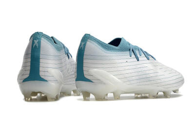 Men's Adidas X Speedportal.1 2022 World Cup FG Football Boots - White/Blue