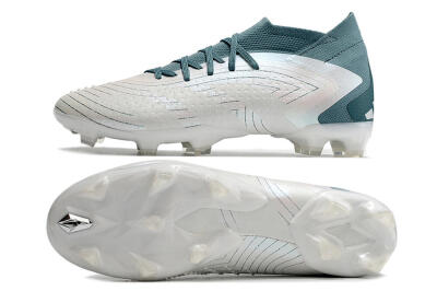 Unisex Adidas Predator Accuracy 23.1 FG Football Boots - White/Green