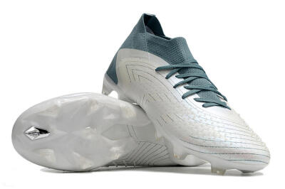Unisex Adidas Predator Accuracy 23.1 FG Football Boots - White/Green