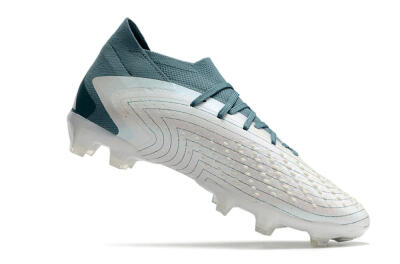 Unisex Adidas Predator Accuracy 23.1 FG Football Boots - White/Green