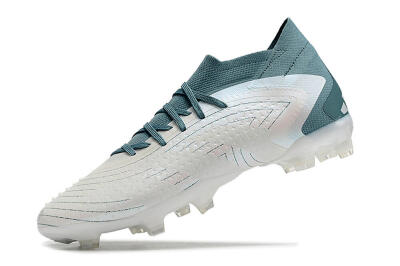 Unisex Adidas Predator Accuracy 23.1 FG Football Boots - White/Green