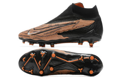 Men's Nike Phantom GX Elite DF AG Football Boots - Brown/Black