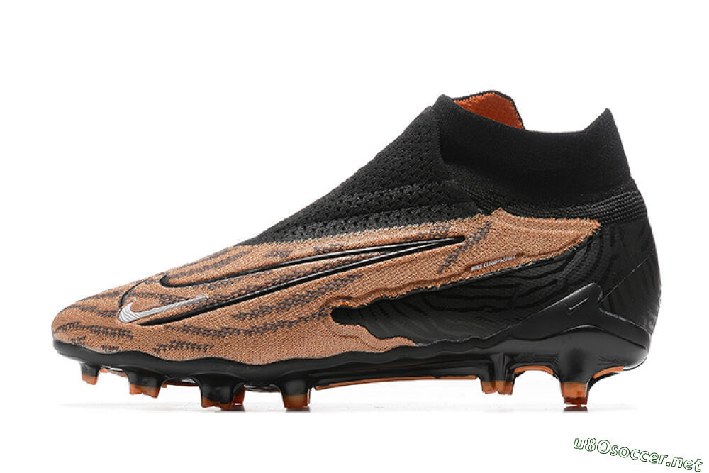Men's Nike Phantom GX Elite DF AG Football Boots - Brown/Black 0