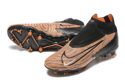 Men's Nike Phantom GX Elite DF AG Football Boots - Brown/Black
