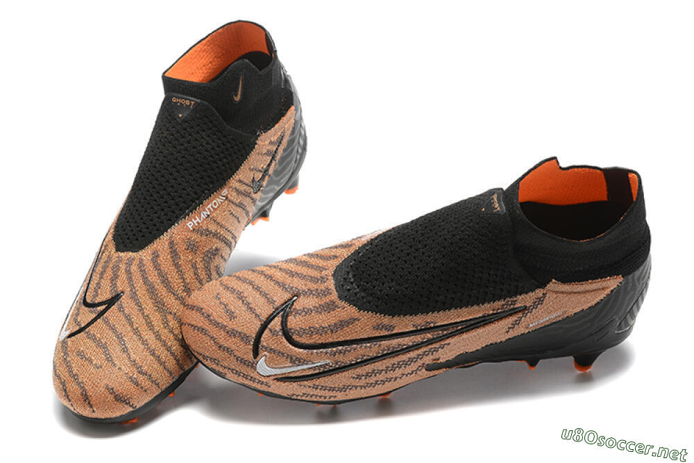 Men's Nike Phantom GX Elite DF AG Football Boots - Brown/Black 5