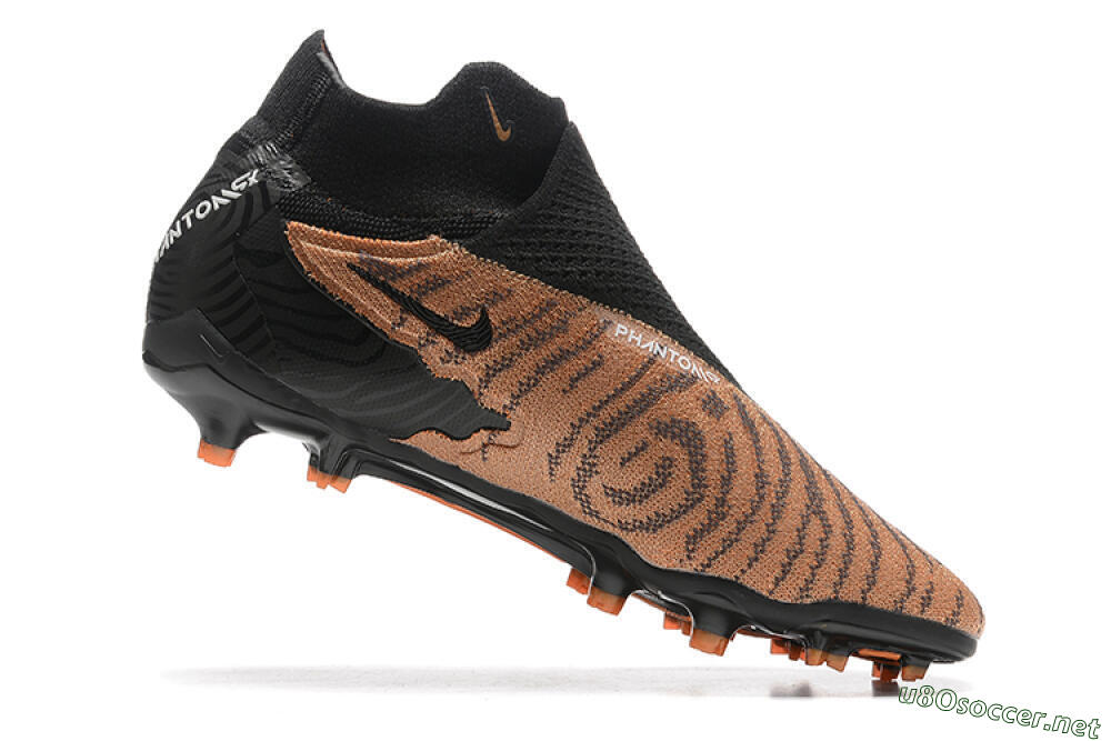 Men's Nike Phantom GX Elite DF AG Football Boots - Brown/Black 6