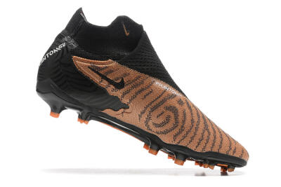 Men's Nike Phantom GX Elite DF AG Football Boots - Brown/Black