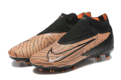 Men's Nike Phantom GX Elite DF AG Football Boots - Brown/Black