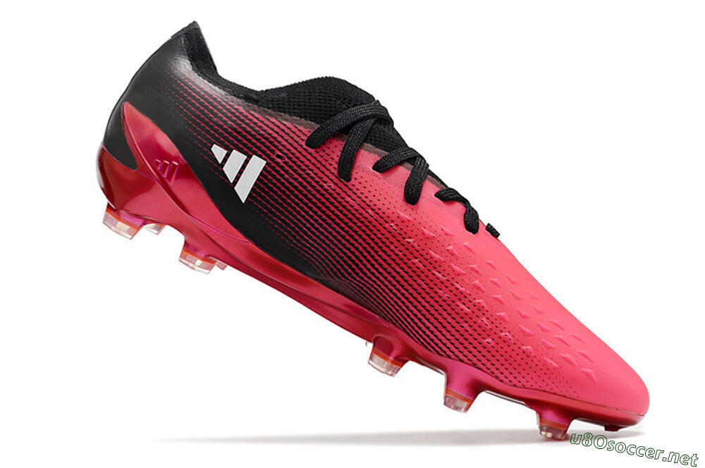 Men's Adidas X Speedportal.1 2022 World Cup FG Football Boots - Red/Black 4