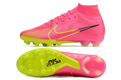 Unisex Nike Zoom Superfly 9 Elite SE AG Football Boots - Pink/Green