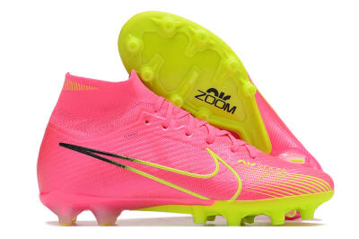 Unisex Nike Zoom Superfly 9 Elite SE AG Football Boots - Pink/Green
