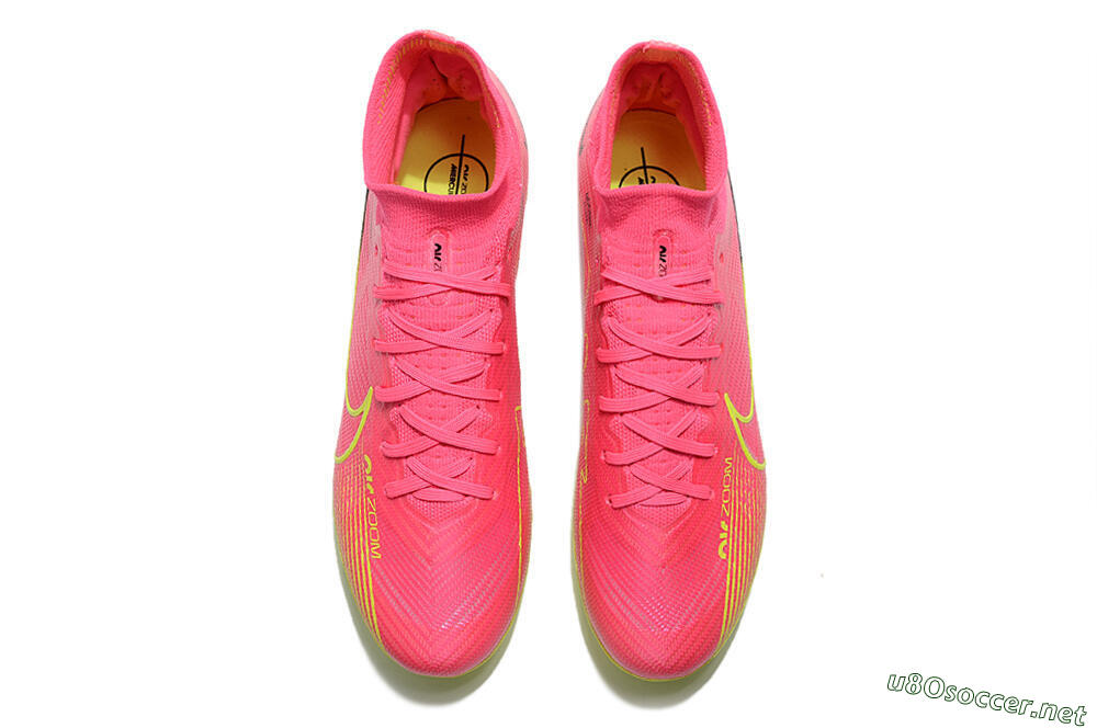 Unisex Nike Zoom Superfly 9 Elite SE AG Football Boots - Pink/Green 4